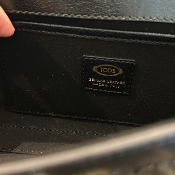 NWT Tod’s shoulder clutch leopard brown bag - Picture 4 of 9